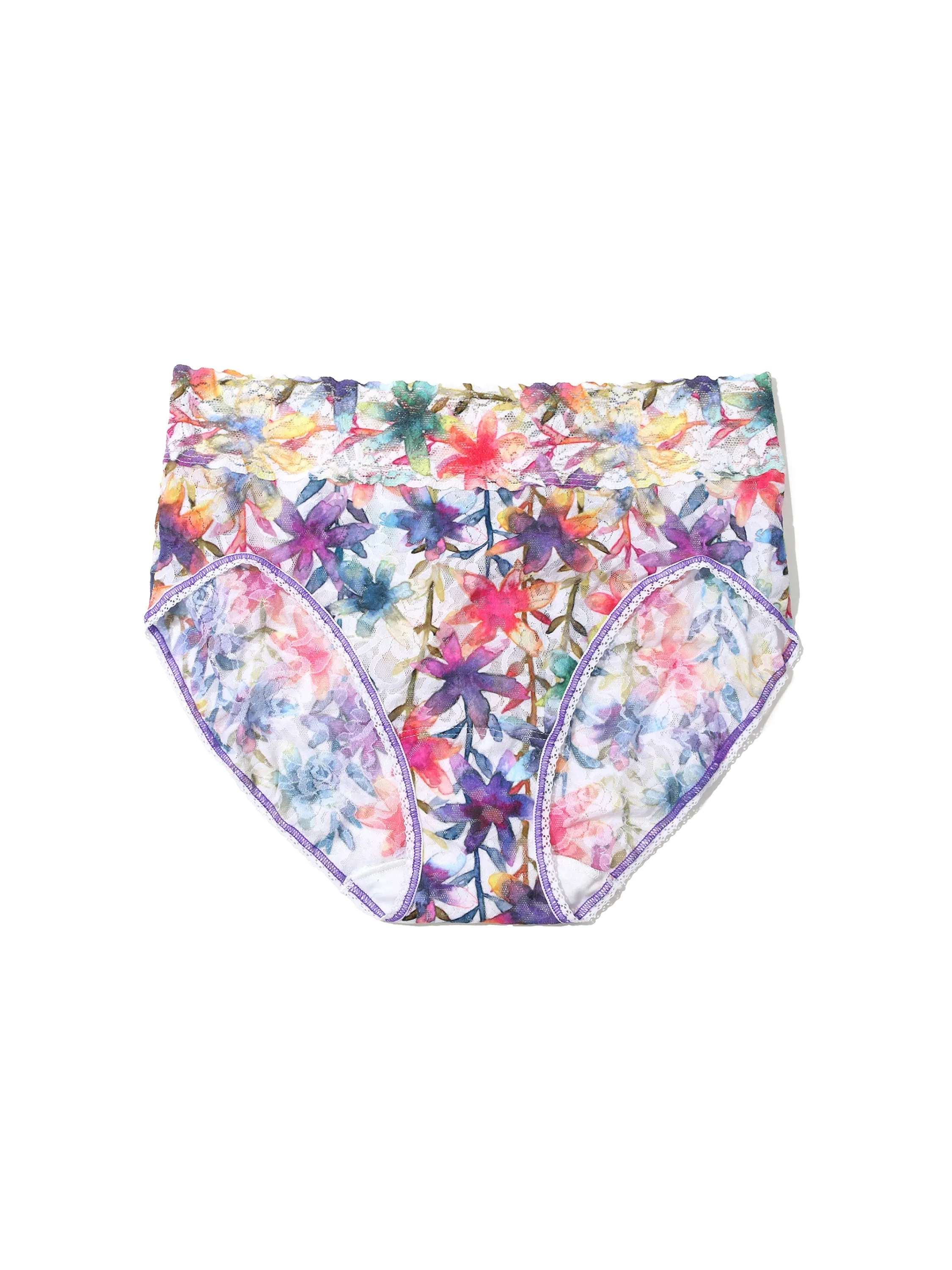 Printed Signature Lace French Brief Still Blooming Sale sold by Hanky Panky
