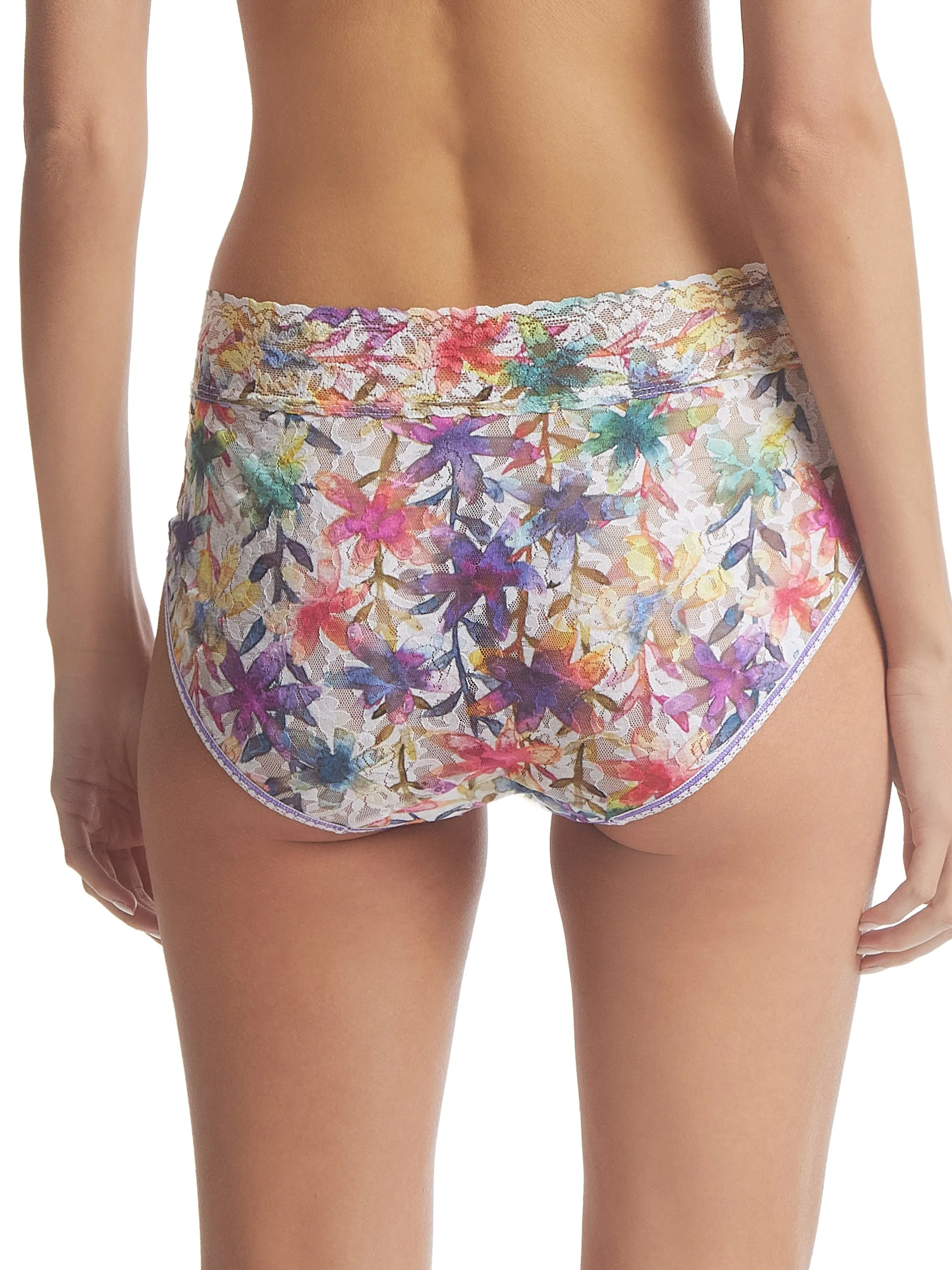 Printed Signature Lace French Brief Still Blooming Sale sold by Hanky Panky product image thumbnail 2