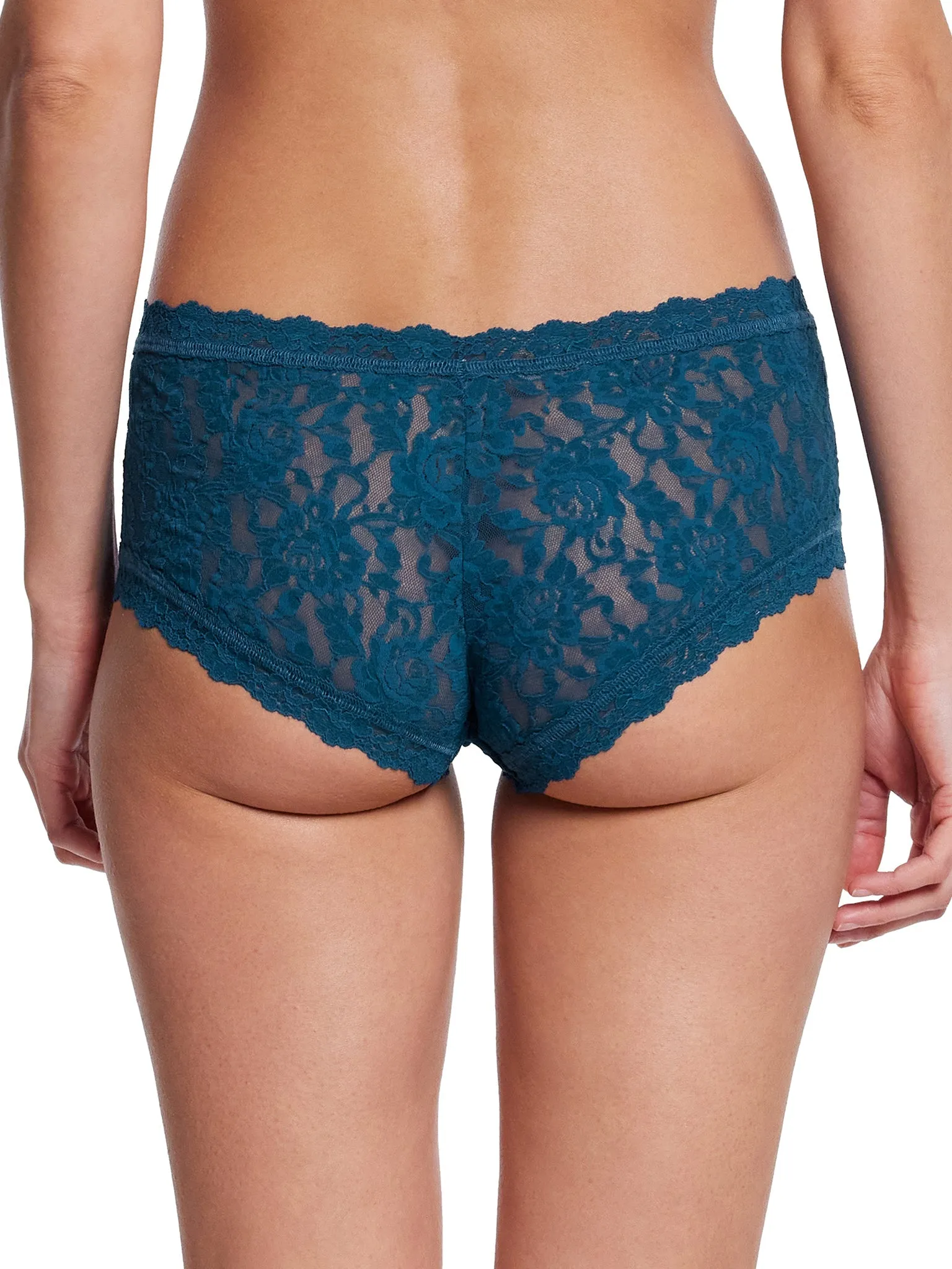 Signature Lace Boyshort Riviera Blue Sale sold by Hanky Panky product image thumbnail 2