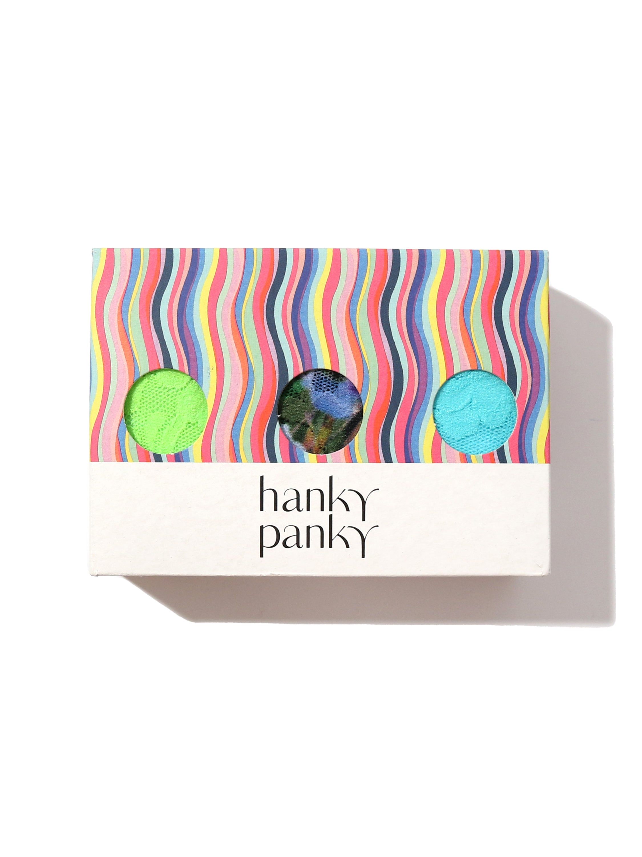 3 Pack Low Rise Thongs Exclusive Voices On The Veranda sold by Hanky Panky product image thumbnail 3