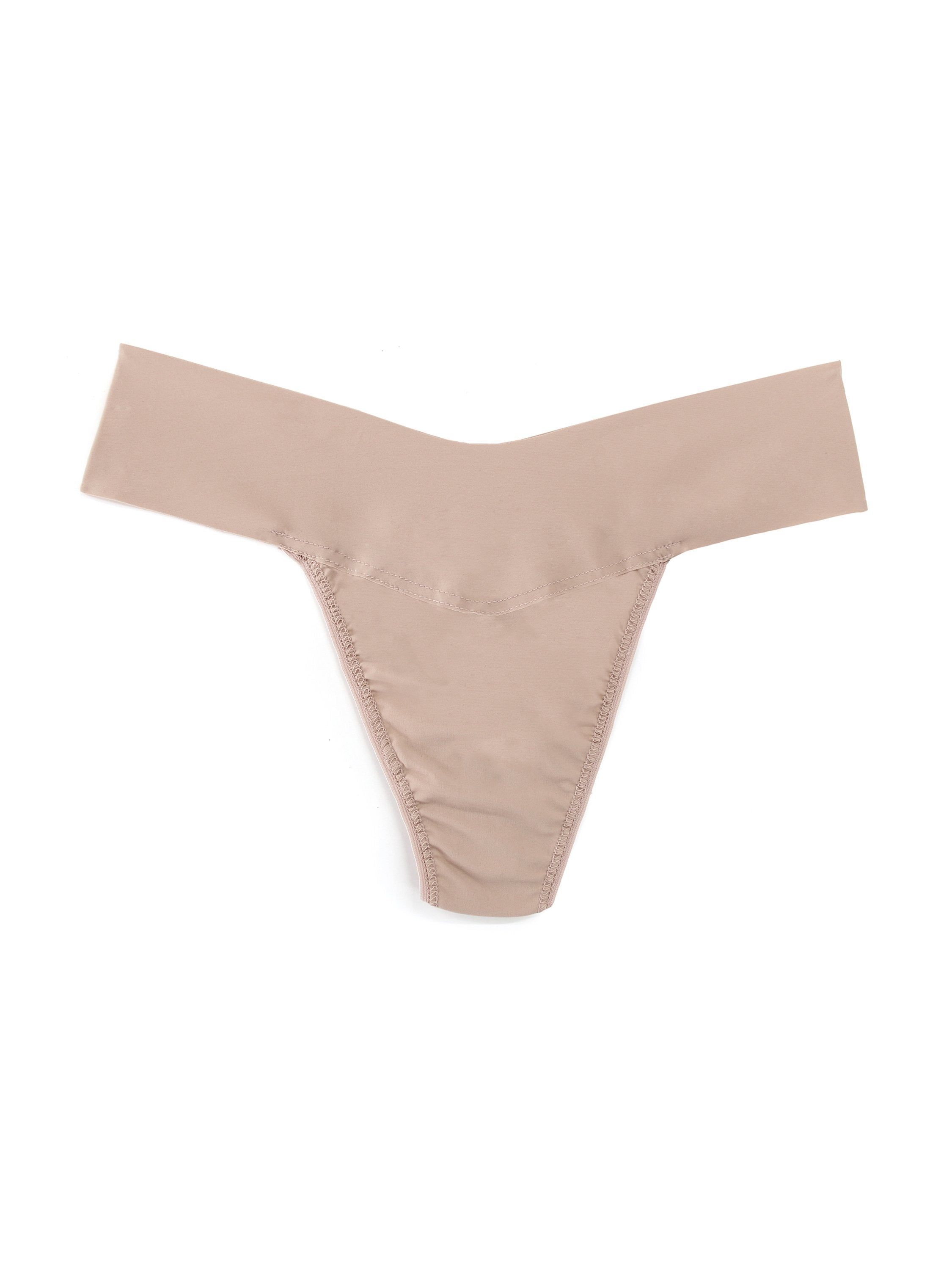 BreatheSoft™ Natural Rise Thong sold by Hanky Panky