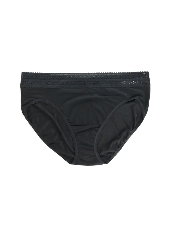 Plus Size DreamEase™ French Brief Exclusive Black sold by Hanky Panky