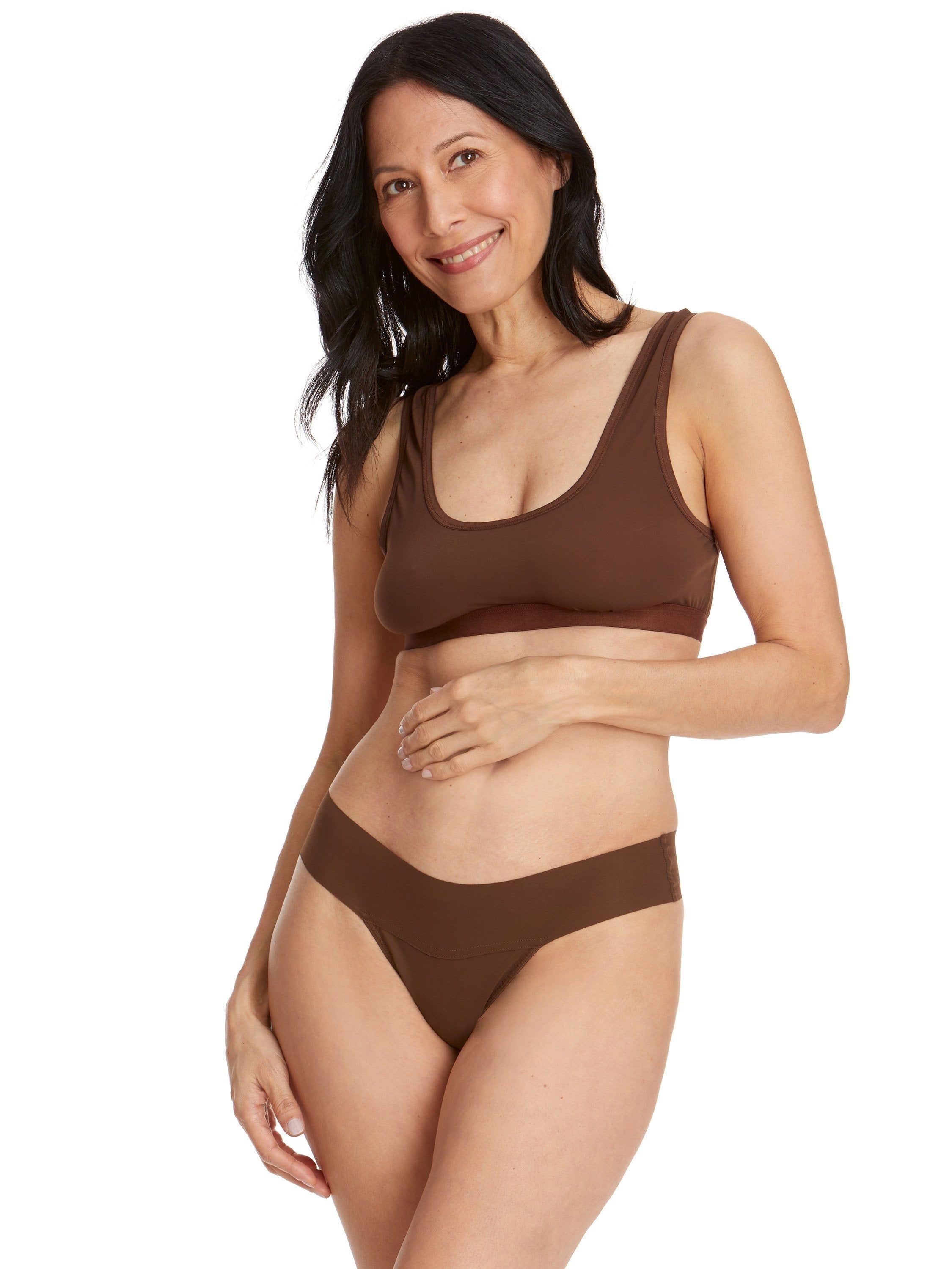BreatheSoft™ Natural Rise Thong sold by Hanky Panky product image thumbnail 35