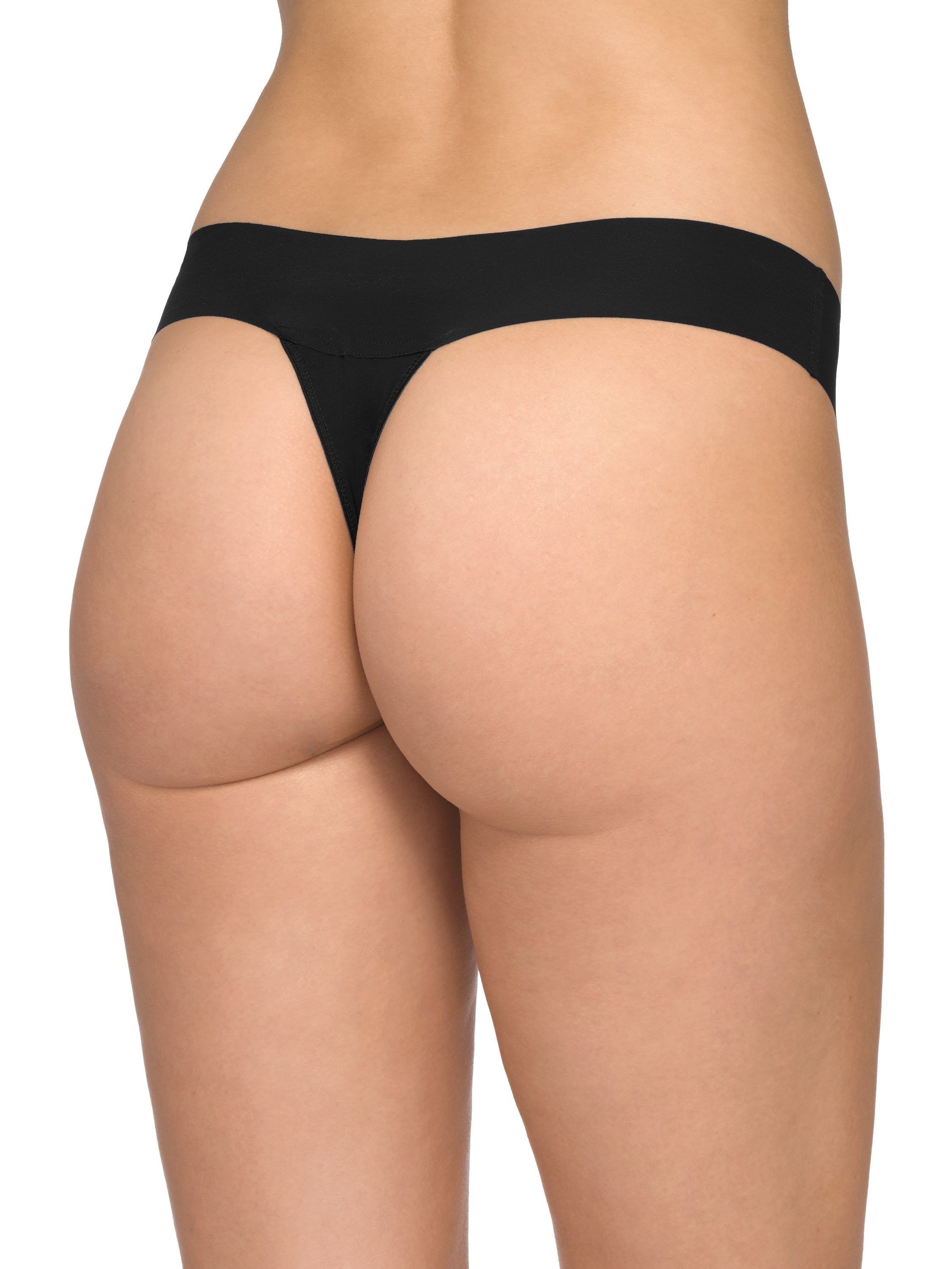 BreatheSoft™ Natural Rise Thong sold by Hanky Panky product image thumbnail 6