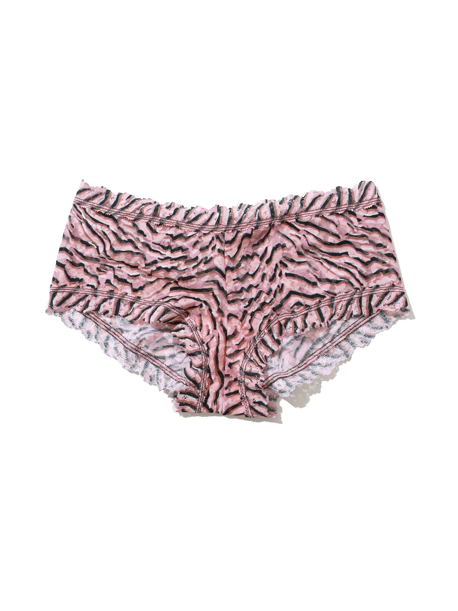 Printed Signature Lace® Boyshort Offbeat Neutral sold by Hanky Panky product image thumbnail 3
