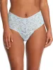 Retro Lace Thong Partly Cloudy Blue Sale sold by Hanky Panky