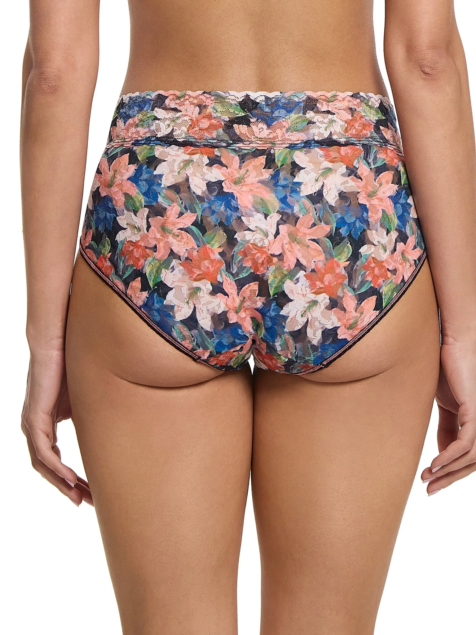 Printed Signature Lace® French Brief Wonderous Black Sale sold by Hanky Panky product image thumbnail 2