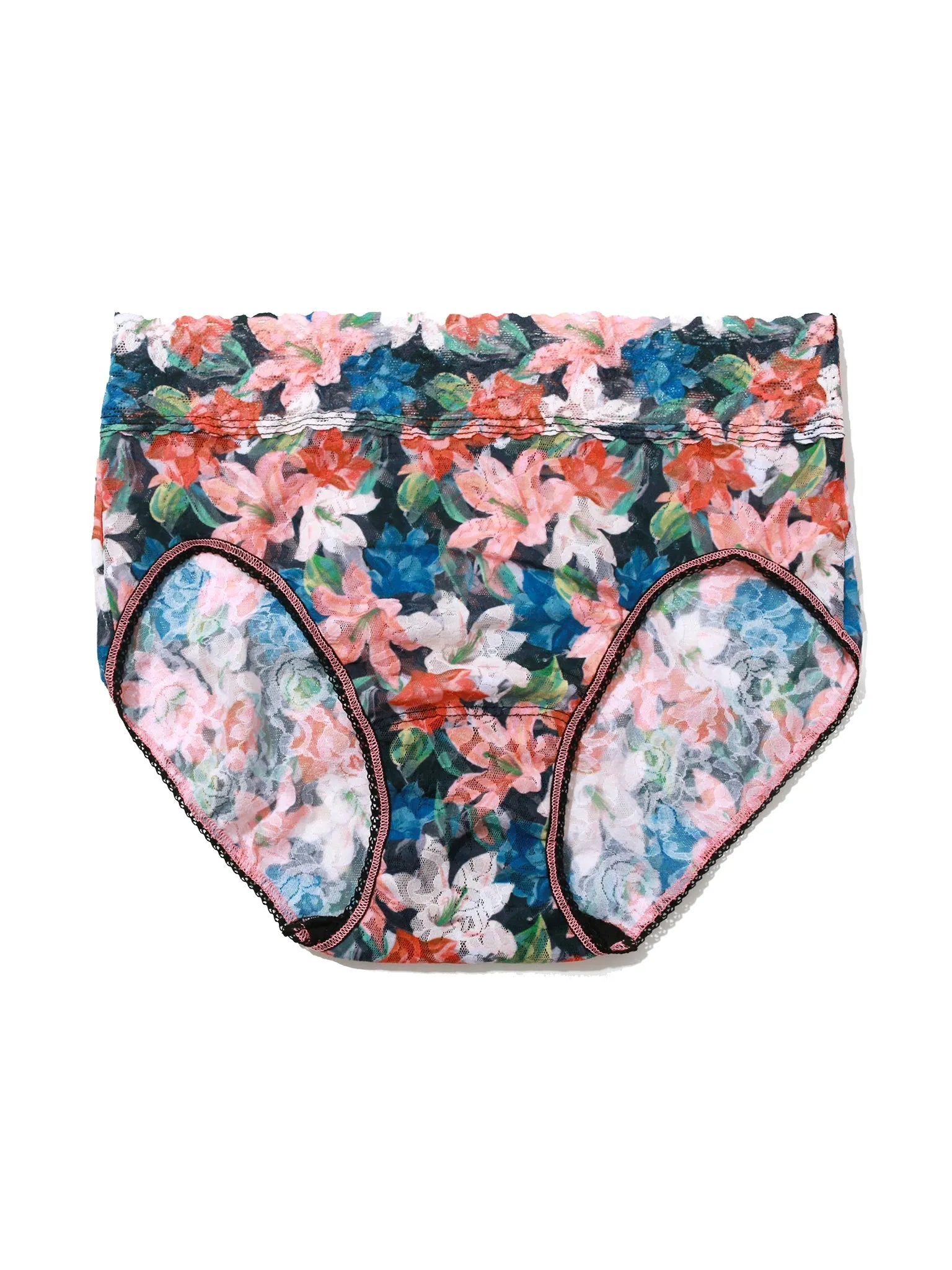 Printed Signature Lace® French Brief Wonderous Black Sale sold by Hanky Panky product image thumbnail 3