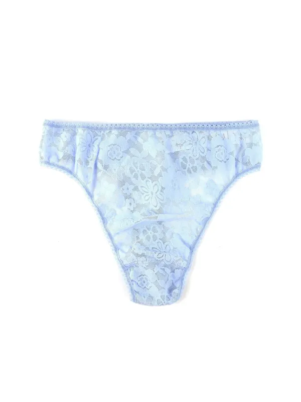 Daily Lace™ High Cut Thong Fresh Air Blue Sale sold by Hanky Panky