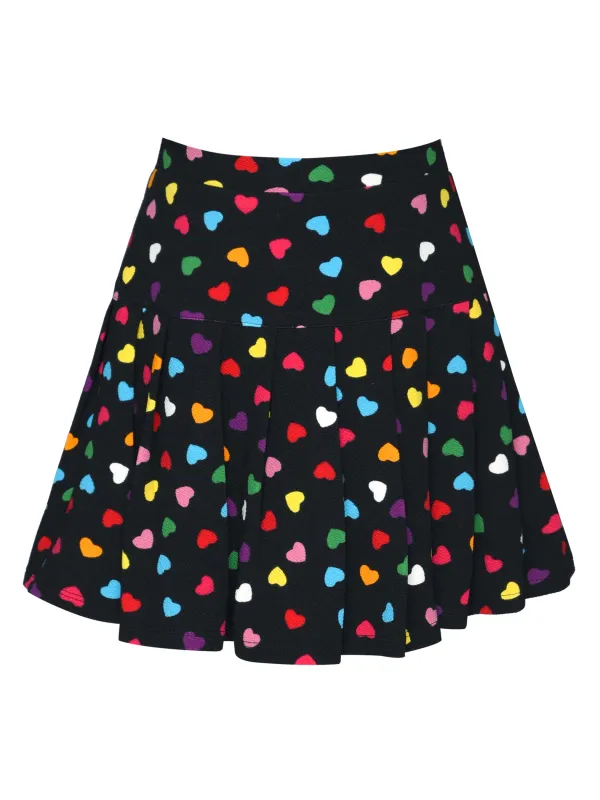 ALL OVER HEART PRINT SKORT sold by Hannah Banana