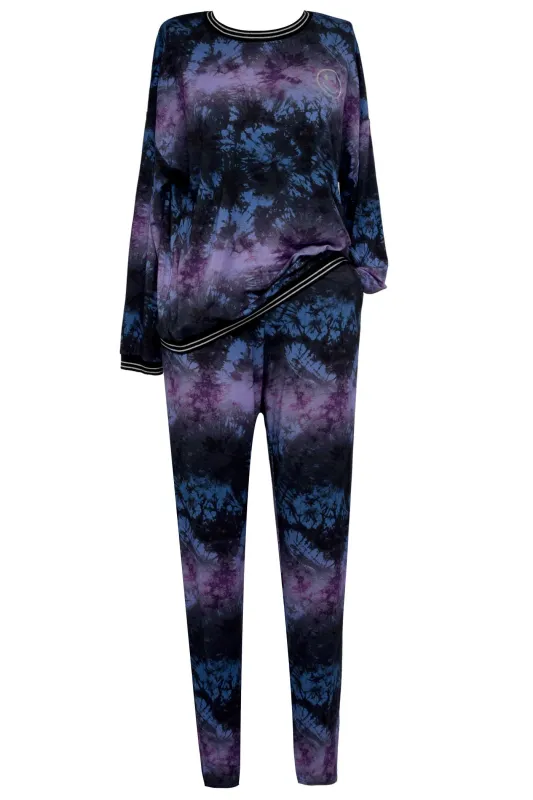 Mommy Silver Hologram Graphic Tie-Dye Set sold by Hannah Banana