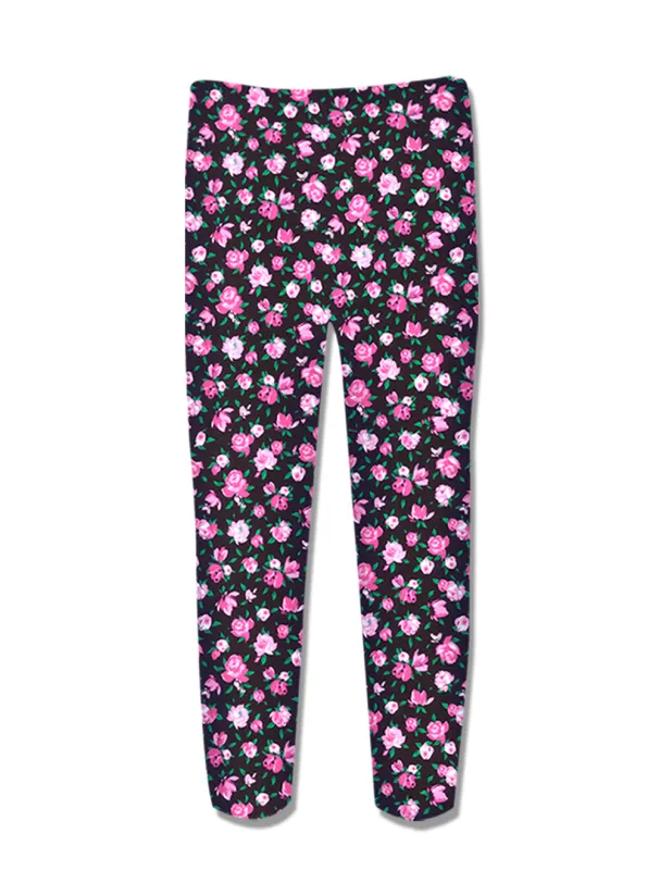 FLORAL PRINT LEGGINGS made by Truly Me