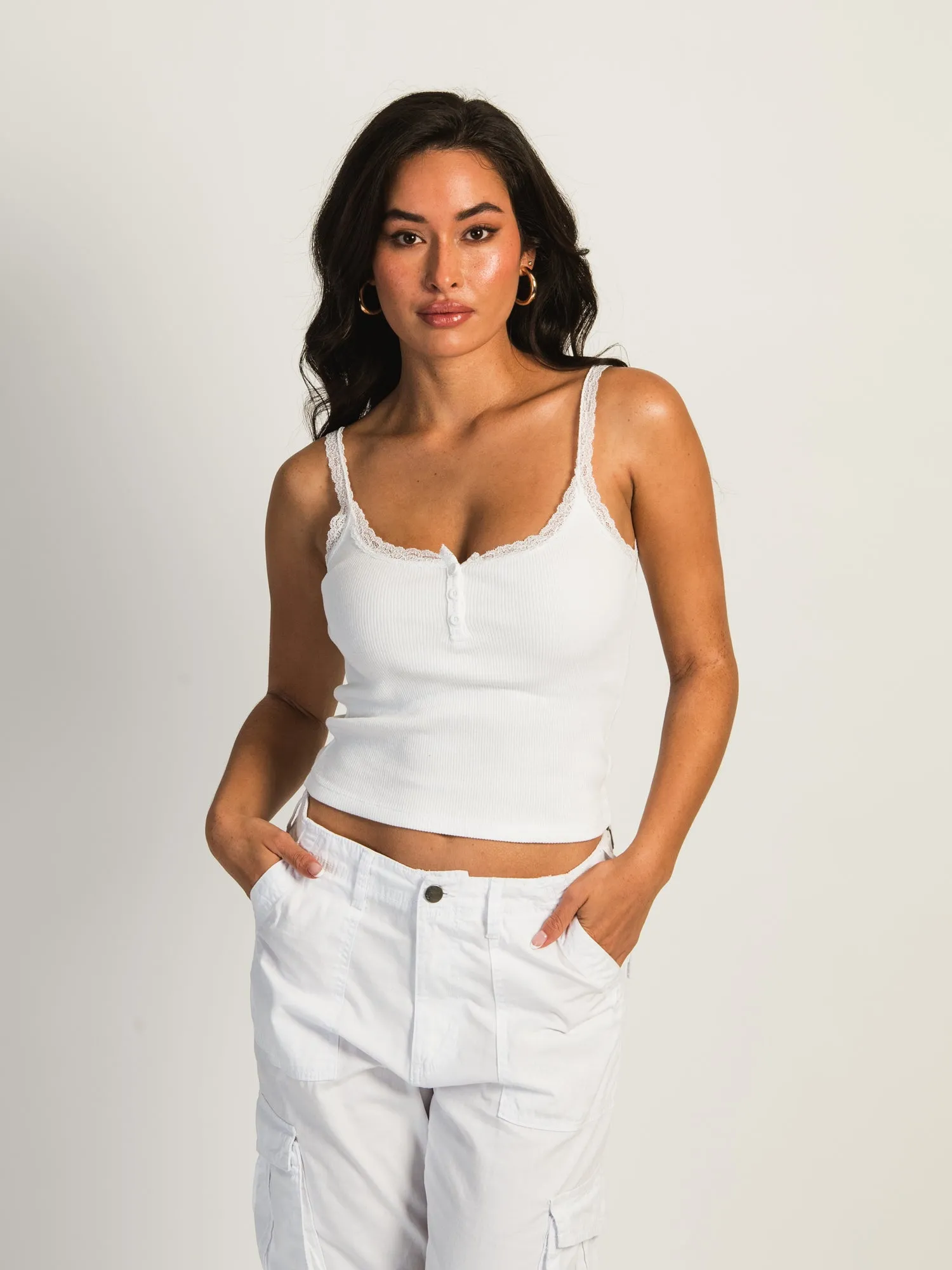 HARLOW HANNAH TANK - WHITE sold by Harlow
