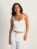 HARLOW HANNAH TANK - WHITE sold by Harlow