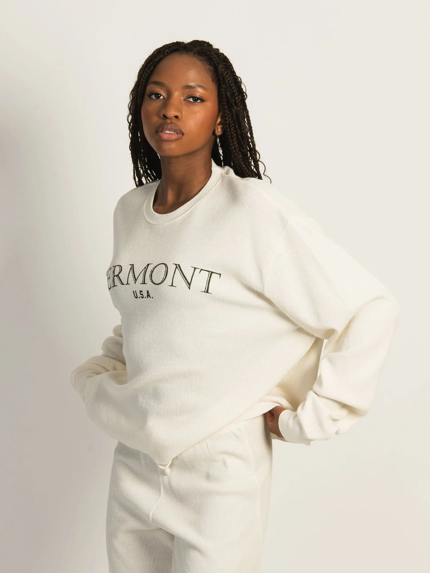 HARLOW WINNIE LONG SLEEVE WAFFLE - VERMONT sold by Harlow product image thumbnail 2