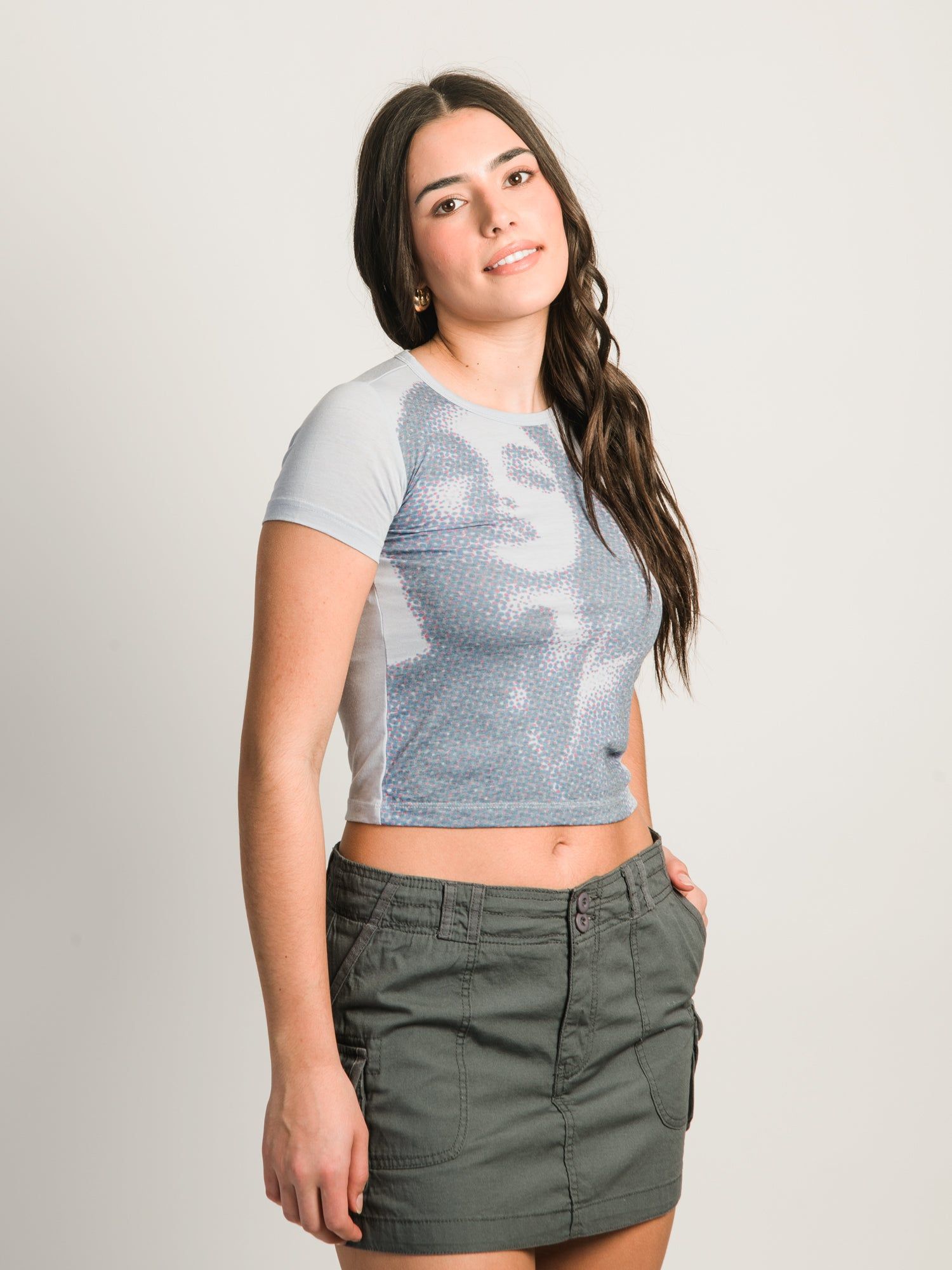HARLOW STEVIE TEE - BABY BLUE sold by Harlow product image thumbnail 2