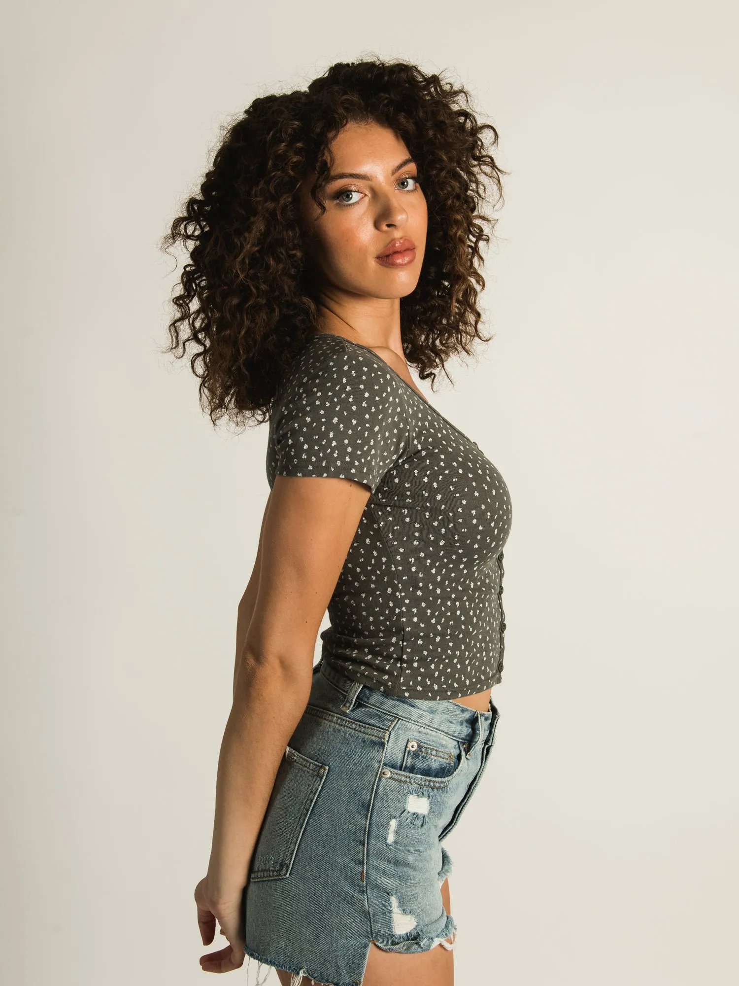 HARLOW CARA PRINT BUTTON-UP sold by Harlow product image thumbnail 2