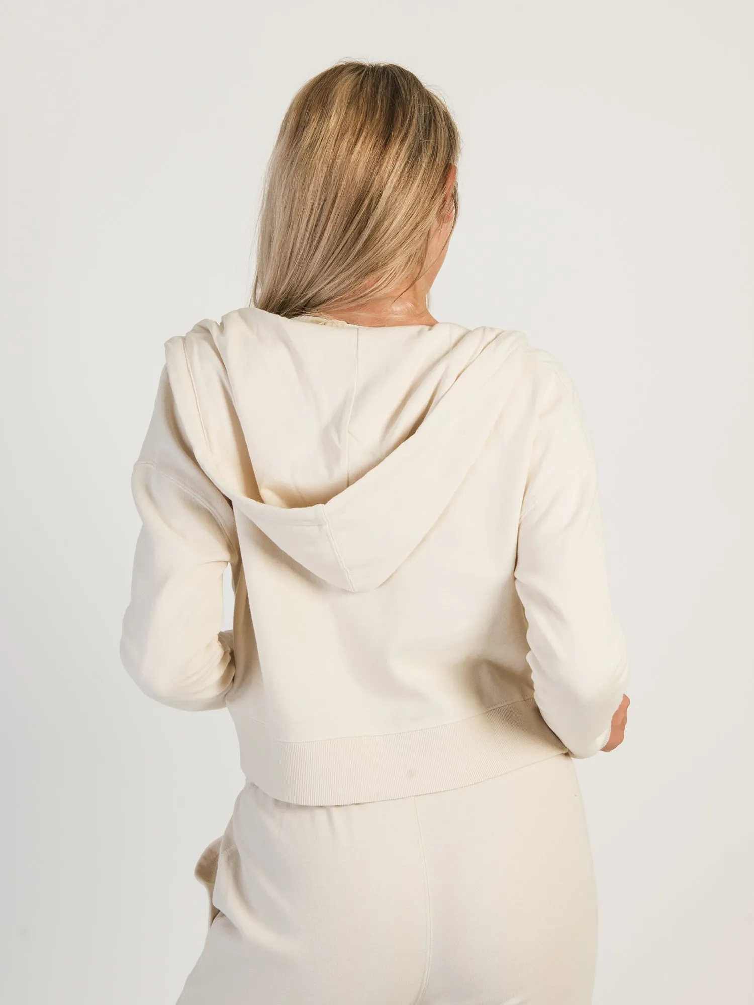 HARLOW JOSIE ZIP UP HOODIE - CREAM sold by Harlow product image thumbnail 4