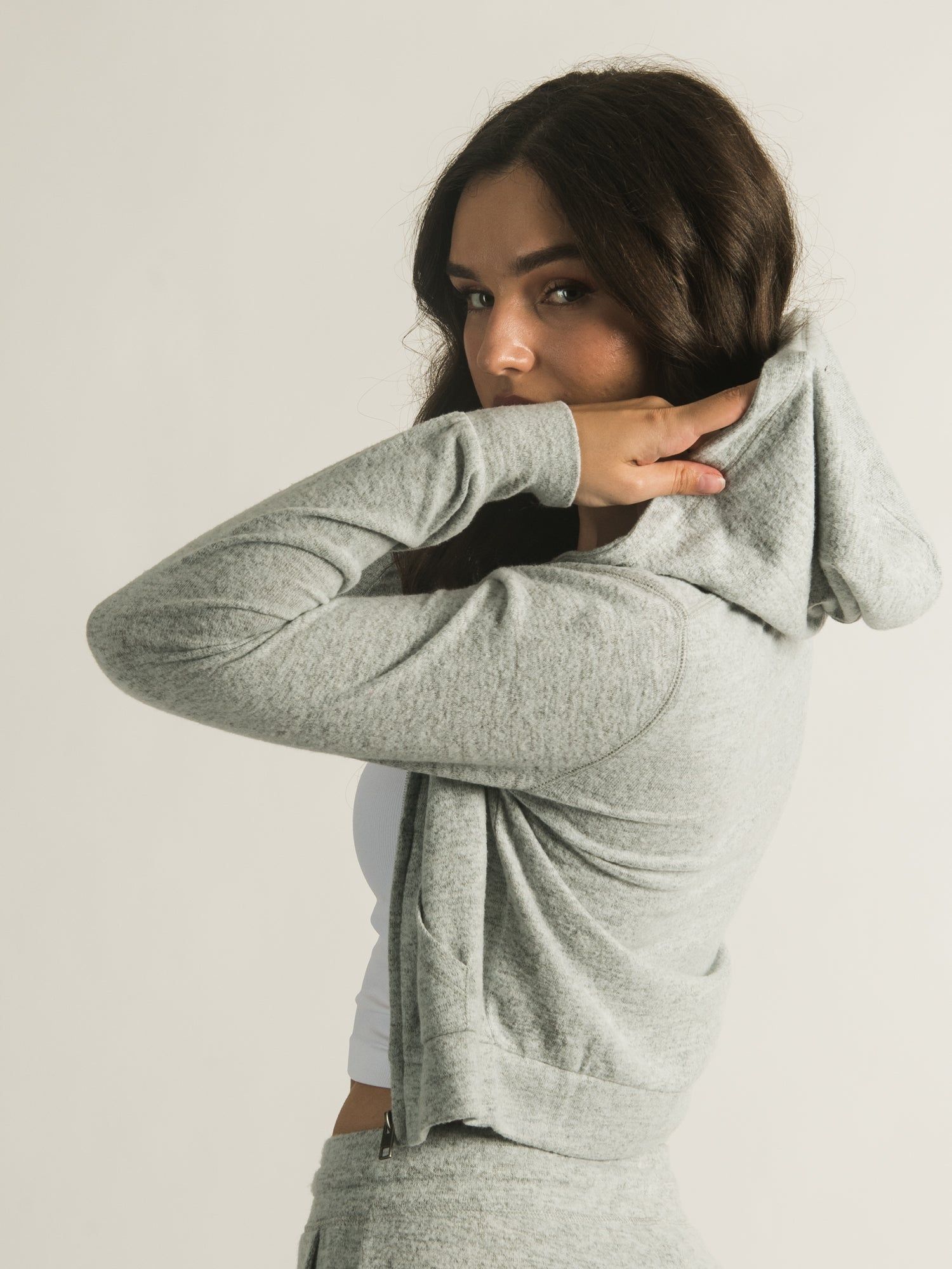 HARLOW GIANNA PLUSH HOODIE sold by Harlow product image thumbnail 4