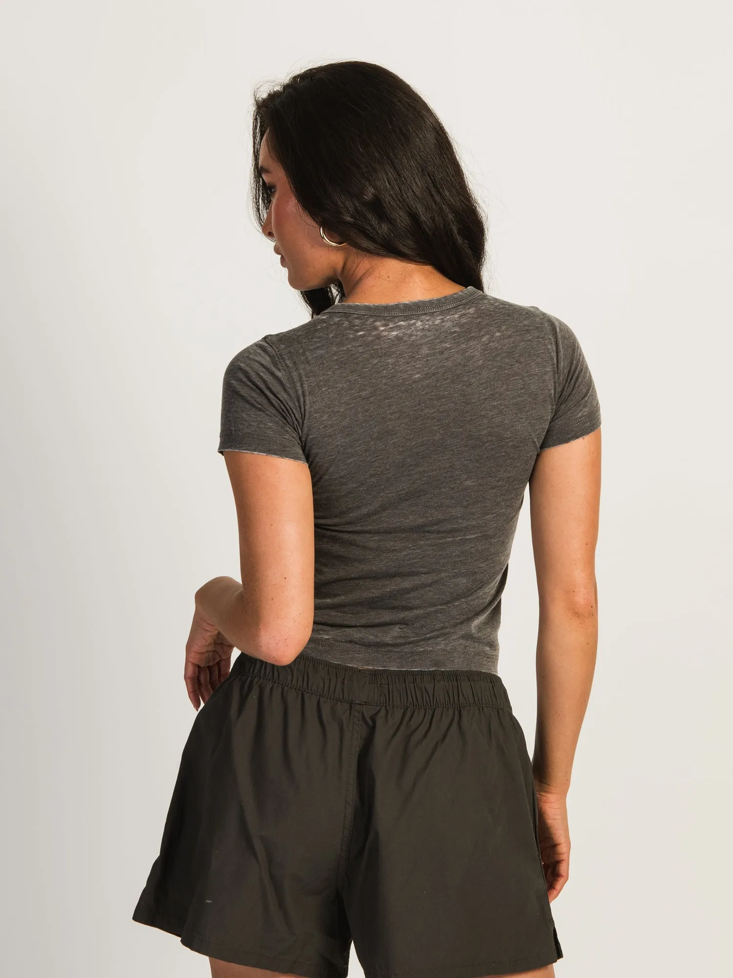 HARLOW STEVIE TEE - CHARCOAL sold by Harlow product image thumbnail 4