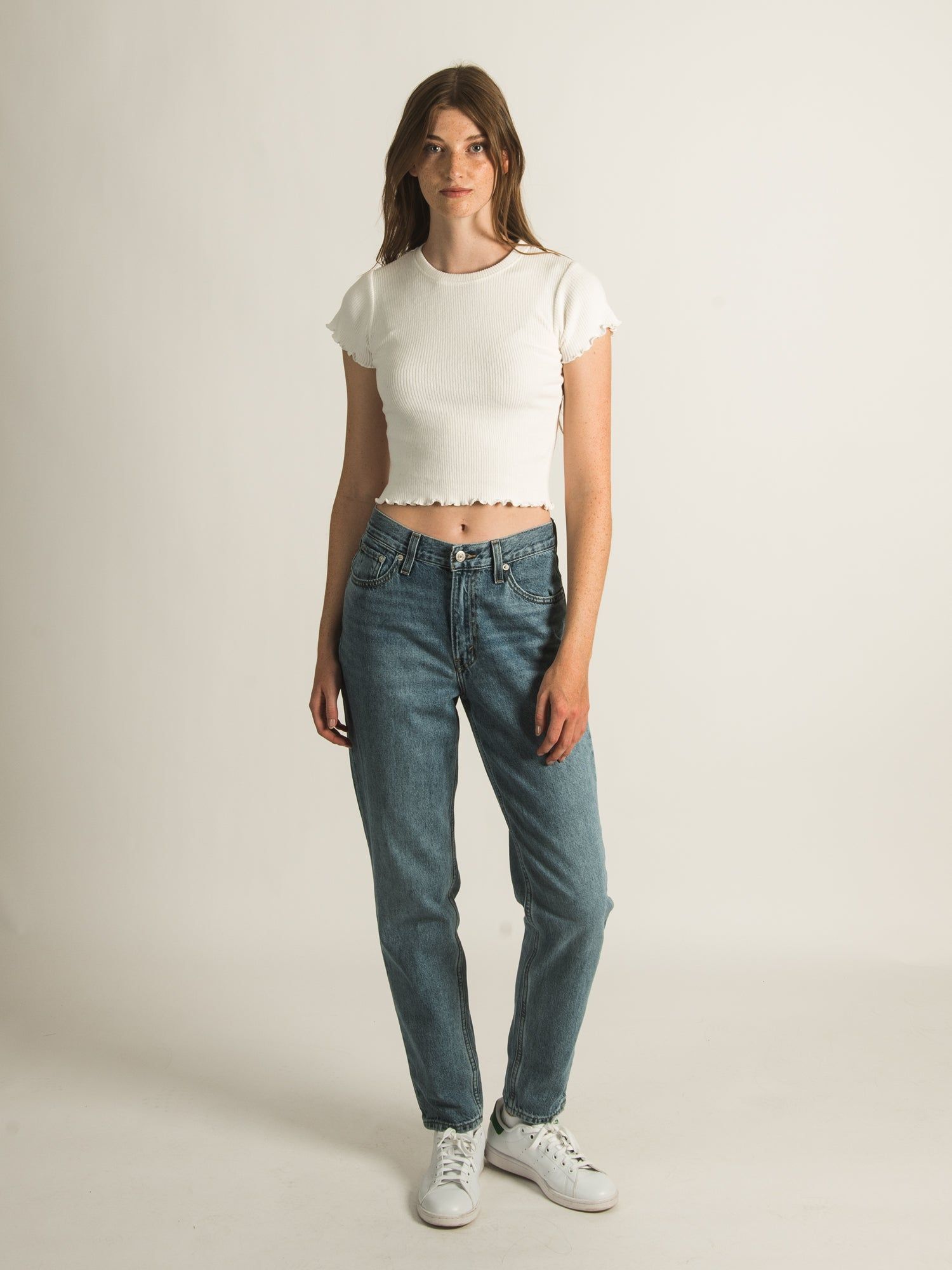 HARLOW ALLIE RIBBED TEE sold by Harlow product image thumbnail 2