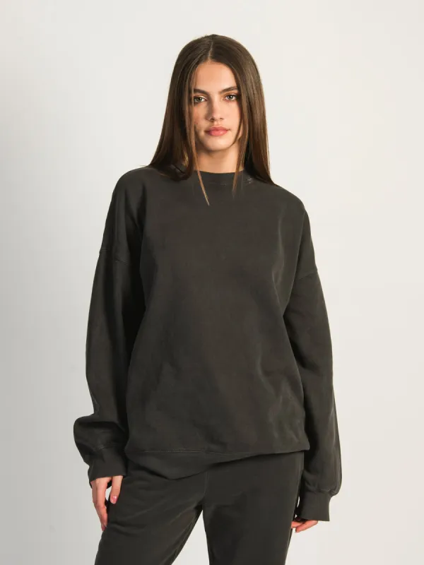 HARLOW MICHELLE CREWNECK - CHARCOAL sold by Harlow