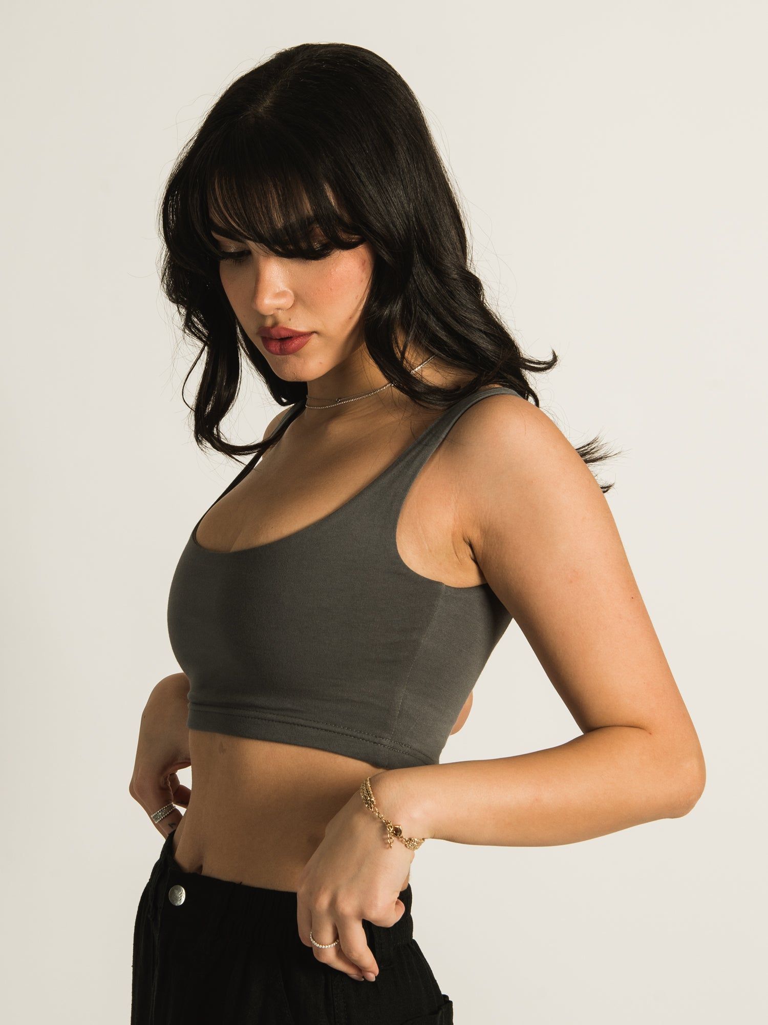 HARLOW MIA CROPPED TANK TOP sold by Harlow product image thumbnail 3