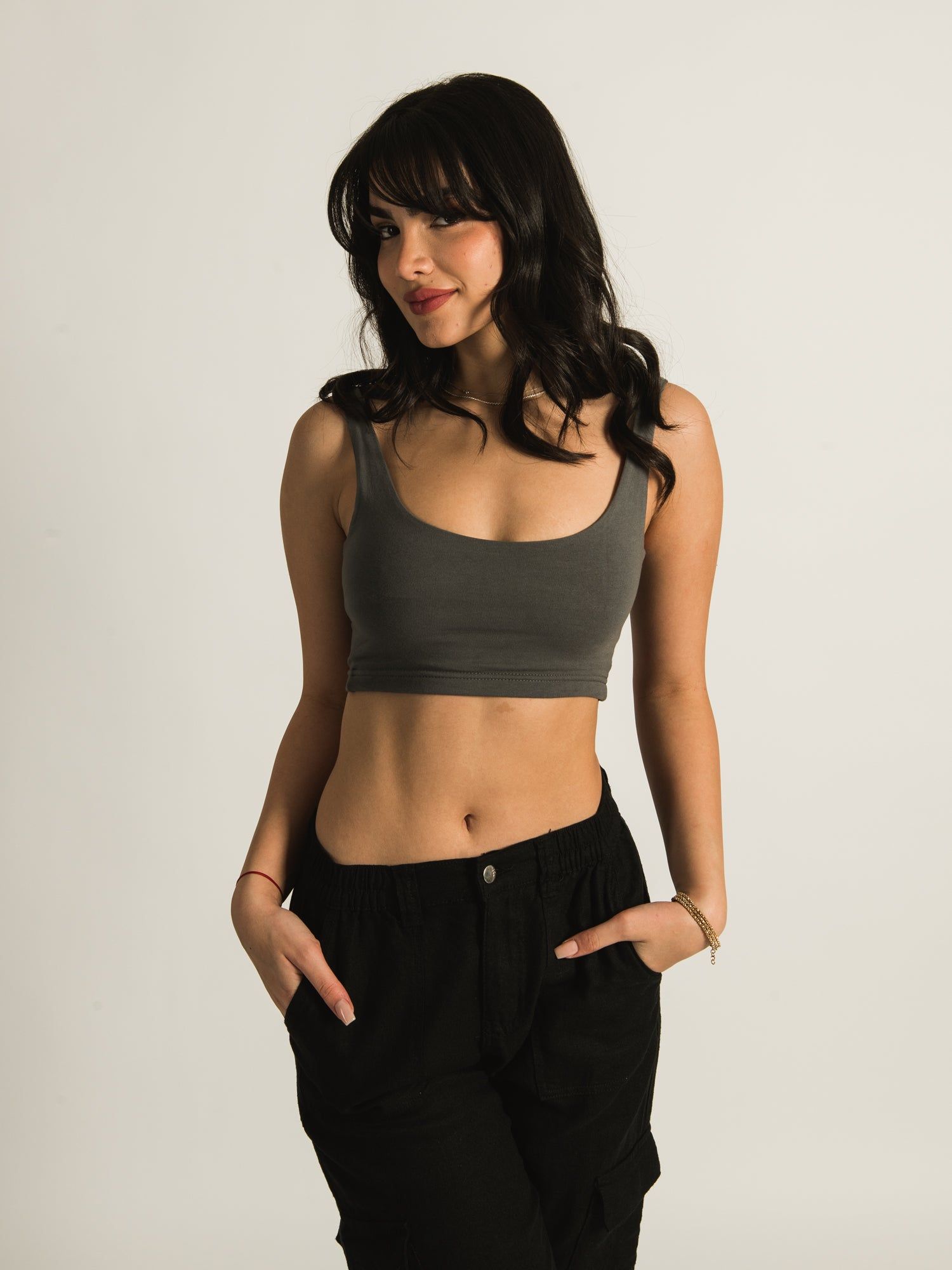 HARLOW MIA CROPPED TANK TOP sold by Harlow product image thumbnail 2