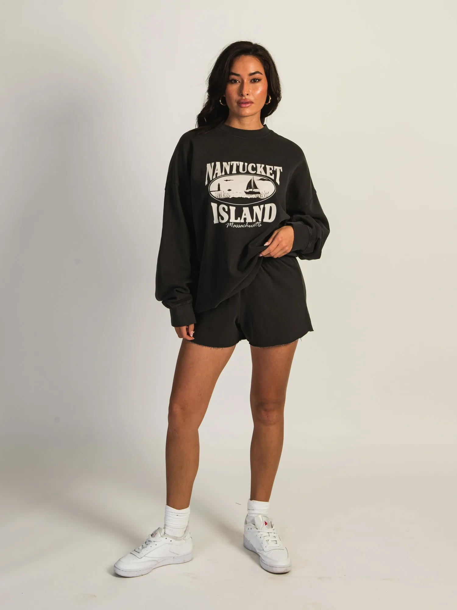 HARLOW SAMMY SHORTS - CHARCOAL sold by Harlow product image thumbnail 2