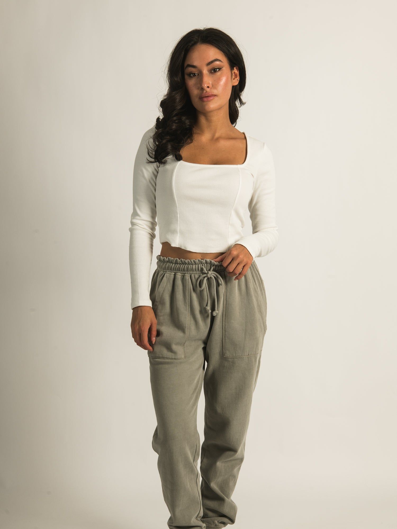 HARLOW HIGH RISE FLEECE JOGGER sold by Harlow product image thumbnail 2
