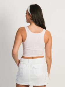 HARLOW LUCIE TANK TOP - BABY PINK sold by Harlow