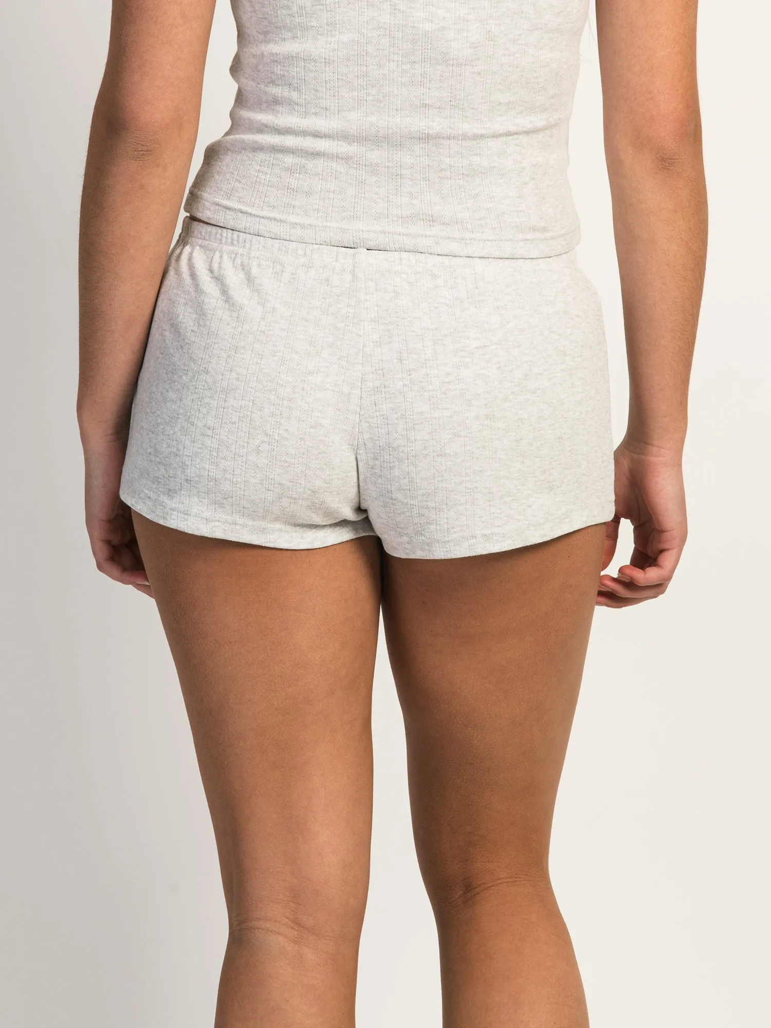 HARLOW MADELINE MELANGE SHORT - CLOUD sold by Harlow product image thumbnail 4