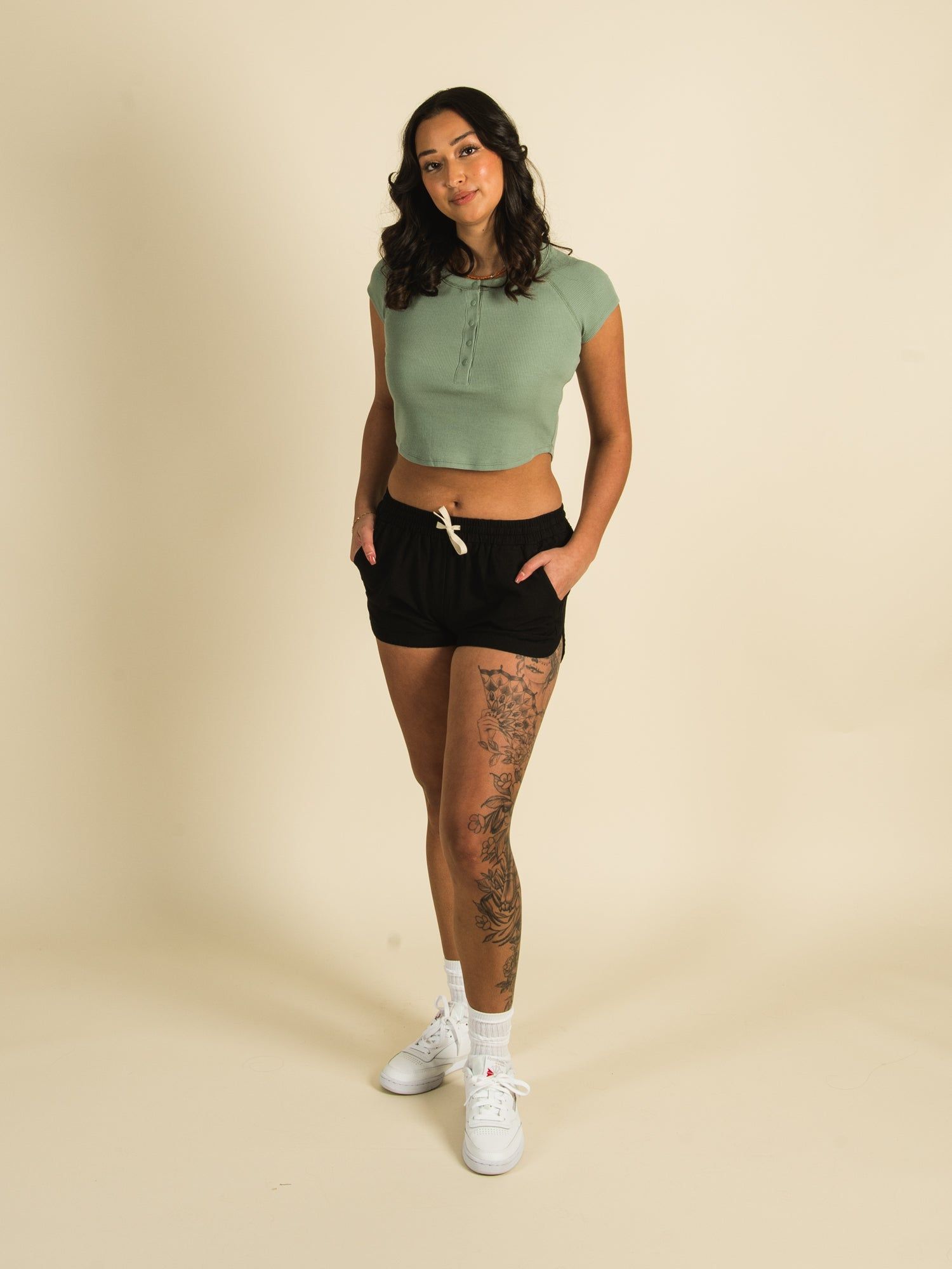 HARLOW RAGLAN SNAP T-SHIRT sold by Harlow product image thumbnail 2