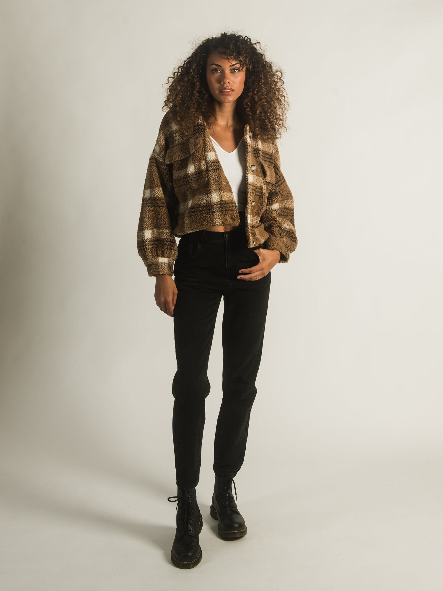 HARLOW DAKOTA SHERPA JACKET sold by Harlow product image thumbnail 2