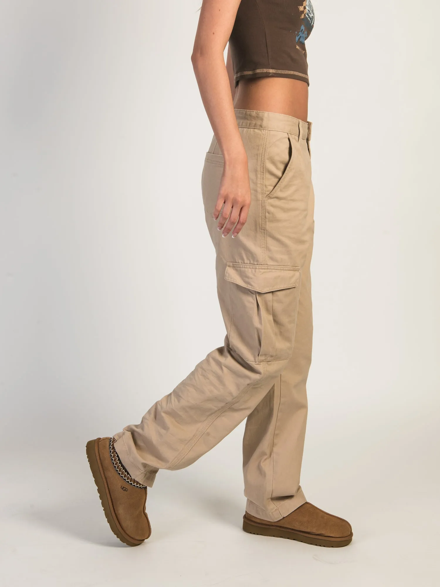 HARLOW DEE STRAIGHT FIT CARGO - SAND sold by Harlow product image thumbnail 4