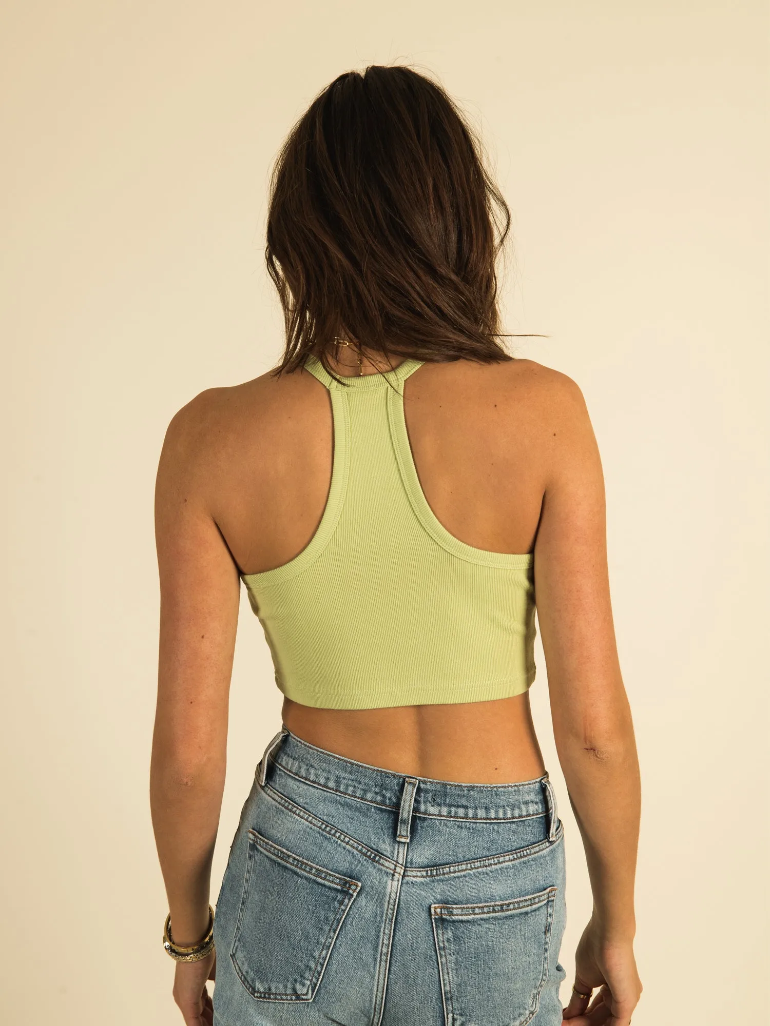 HARLOW HIGH NECK RACERBACK TANK TOP sold by Harlow product image thumbnail 5
