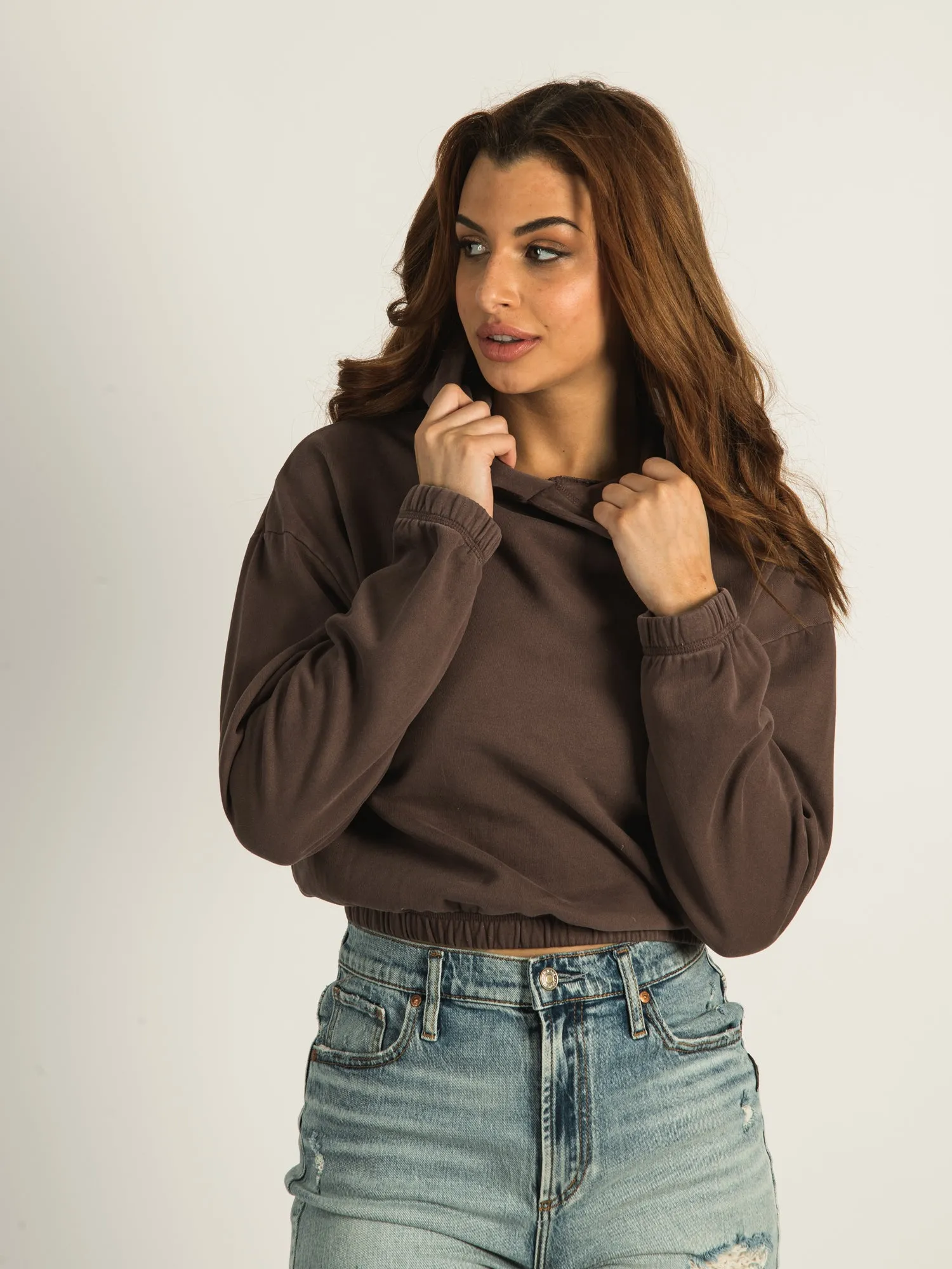 HARLOW HALLE POPOVER HOODIE sold by Harlow product image thumbnail 3