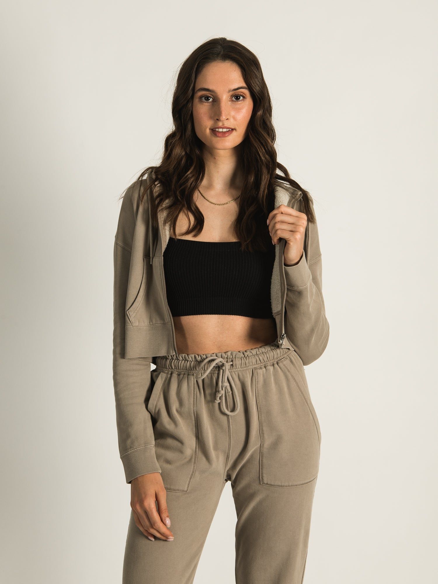 HARLOW JOSIE ZIP UP HOODIE sold by Harlow