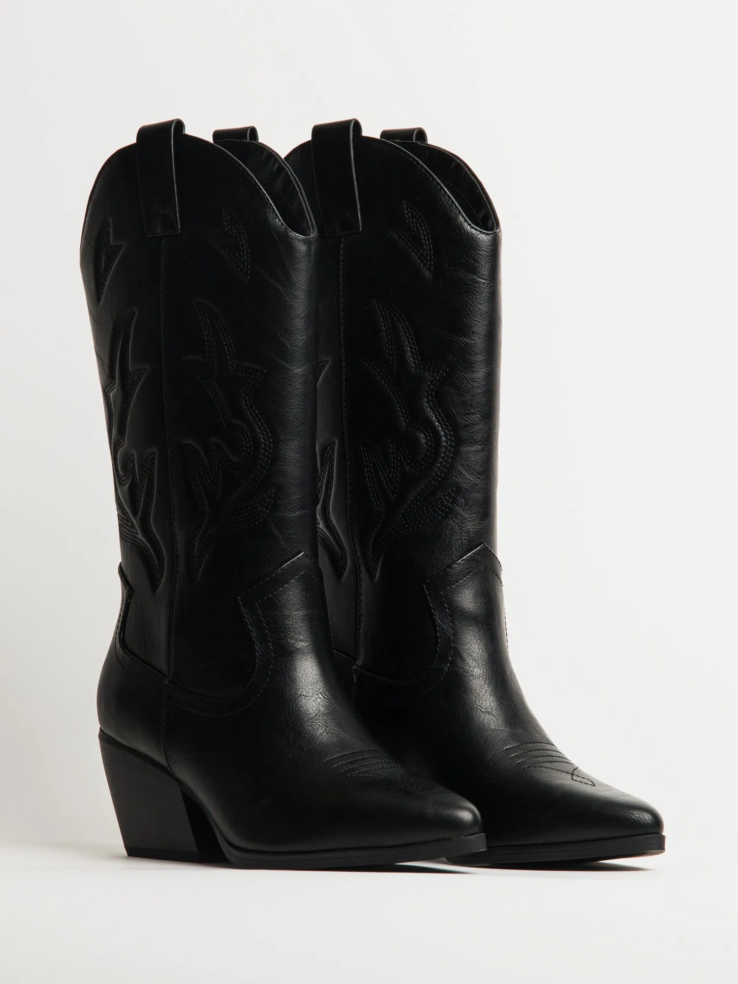 WOMENS HARLOW STASSIE COWBOY BOOTS - BLACK sold by Harlow product image thumbnail 2