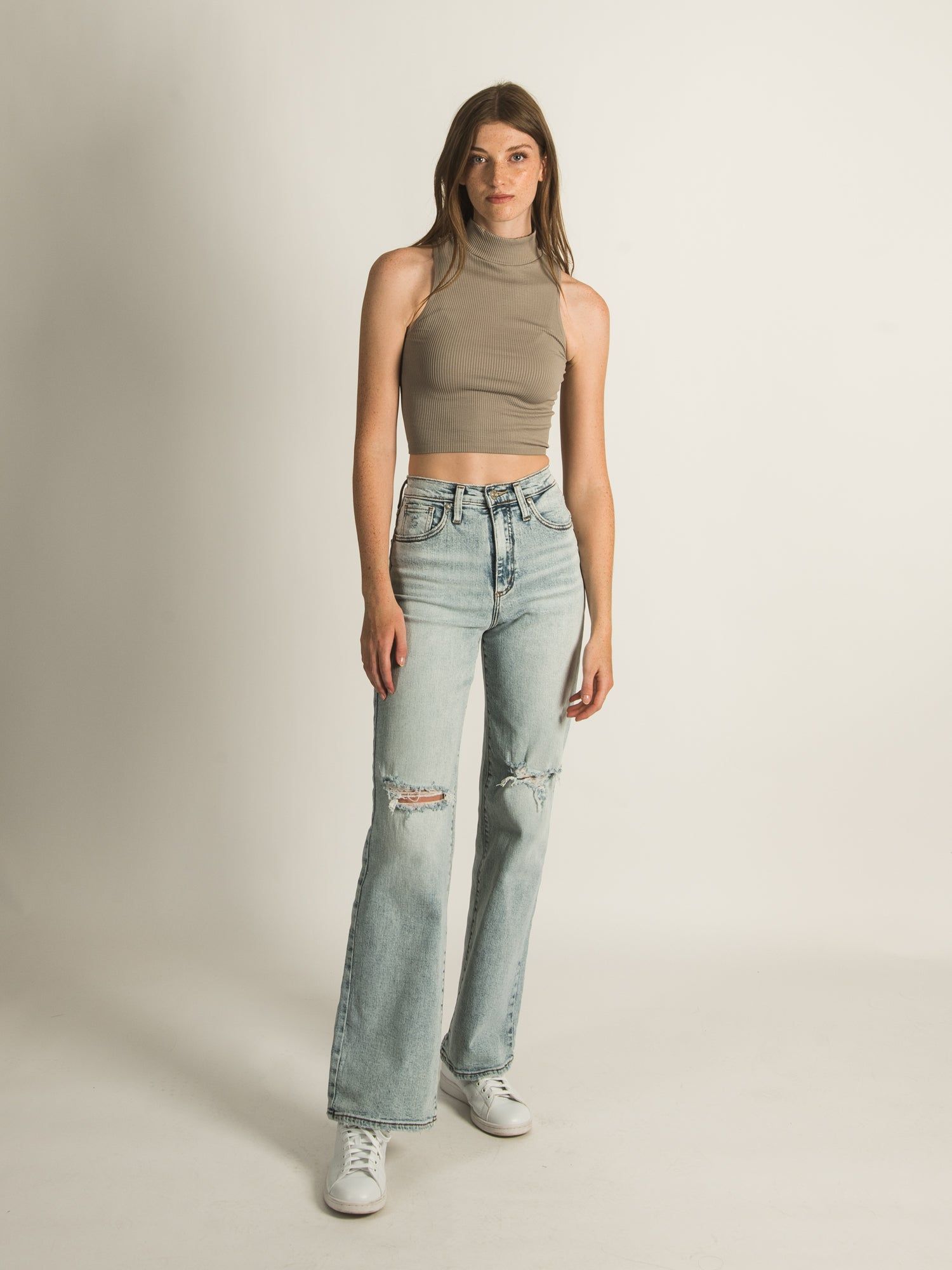 HARLOW MOCK SLEEVELESS TANK TOP sold by Harlow