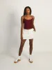 HARLOW BRIDGET SKIRT - OFF WHITE sold by Harlow