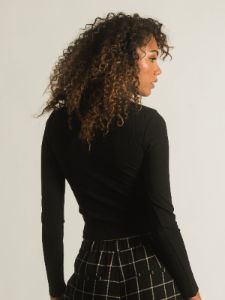 HARLOW PHEOBE LONG SLEEVE MOCKNECK sold by Harlow