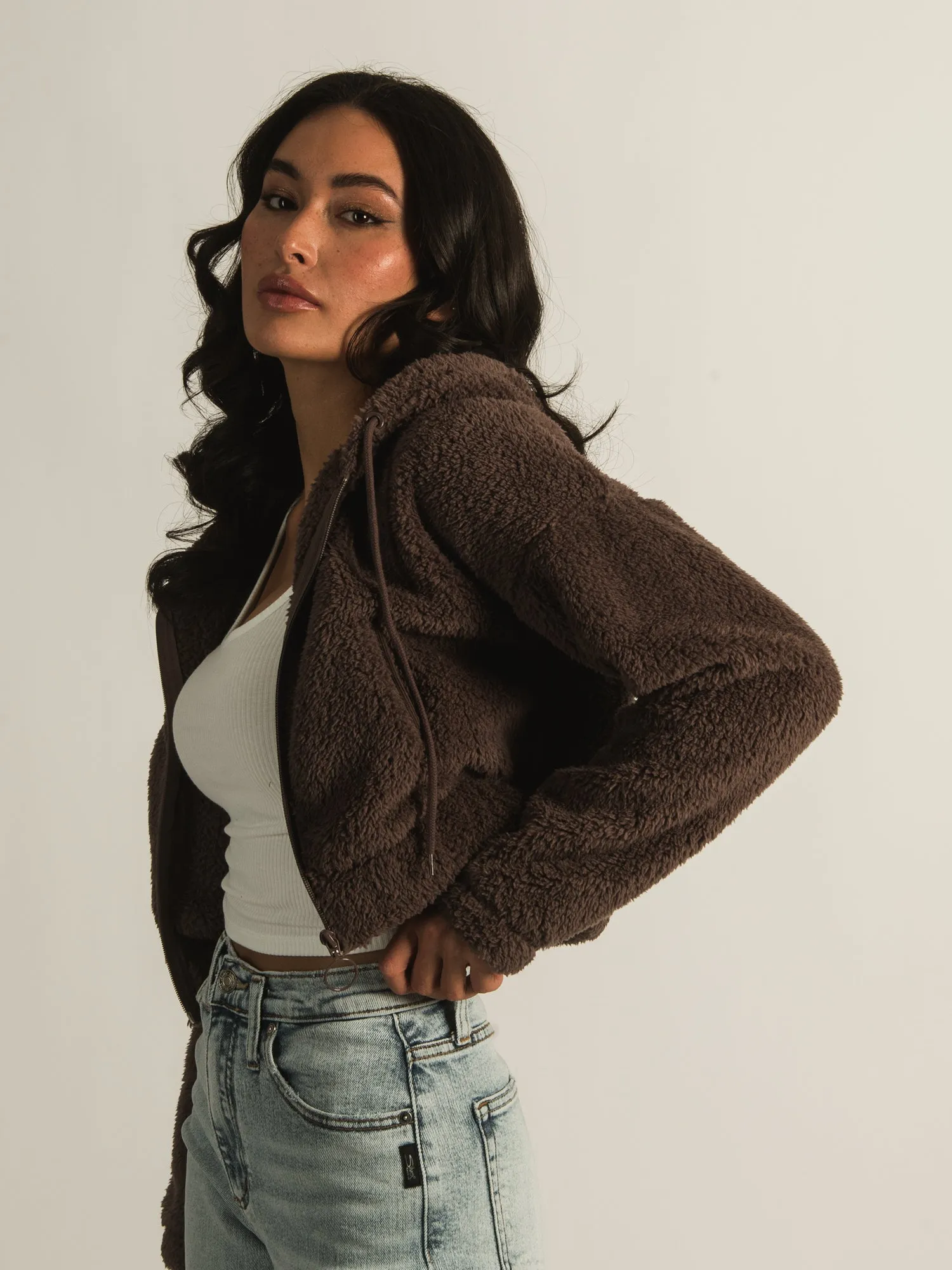 HARLOW MYA SHERPA HOODIE sold by Harlow product image thumbnail 4