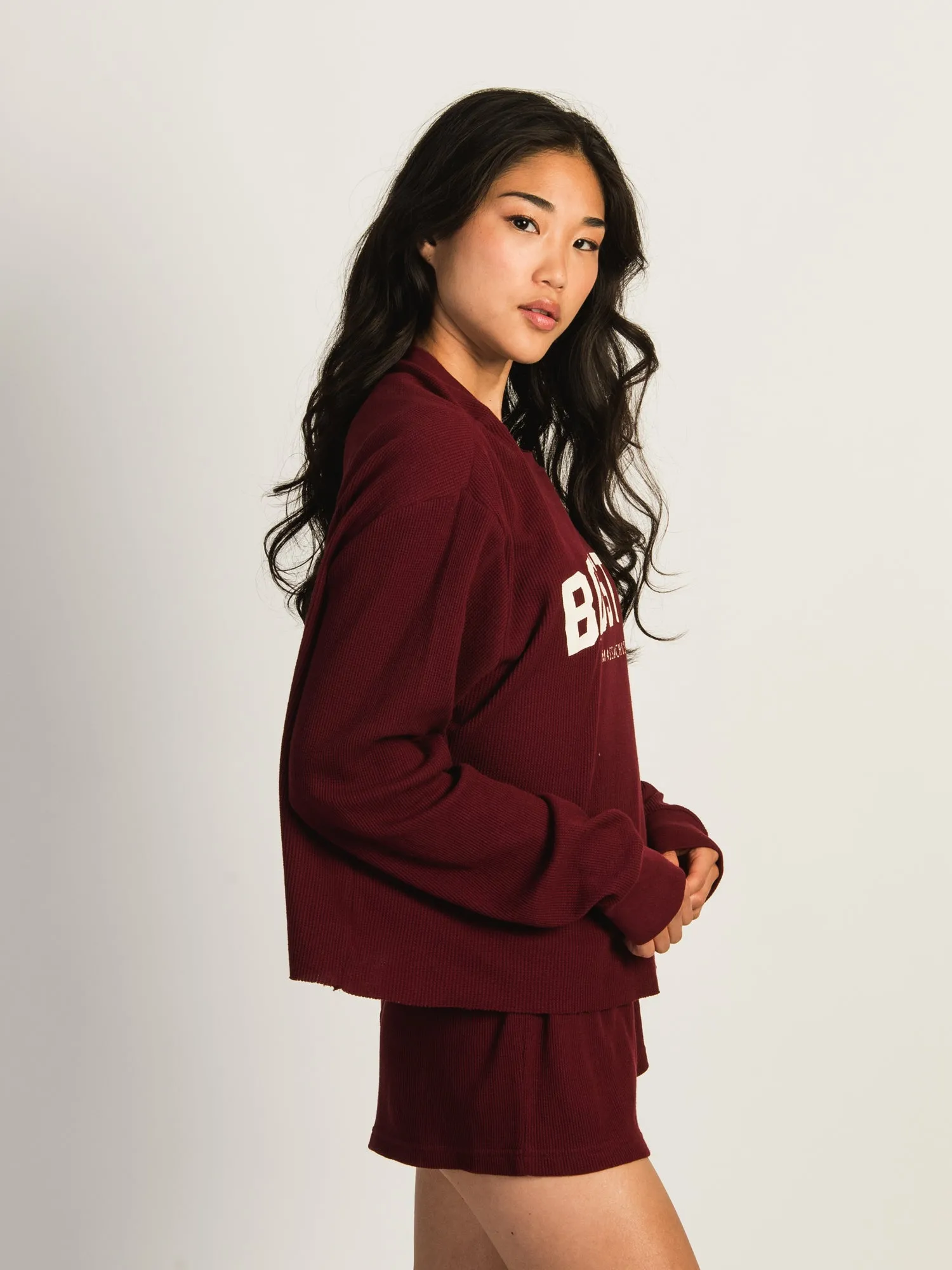 HARLOW WINNIE LONG SLEEVE WAFFLE - BOSTON sold by Harlow product image thumbnail 2