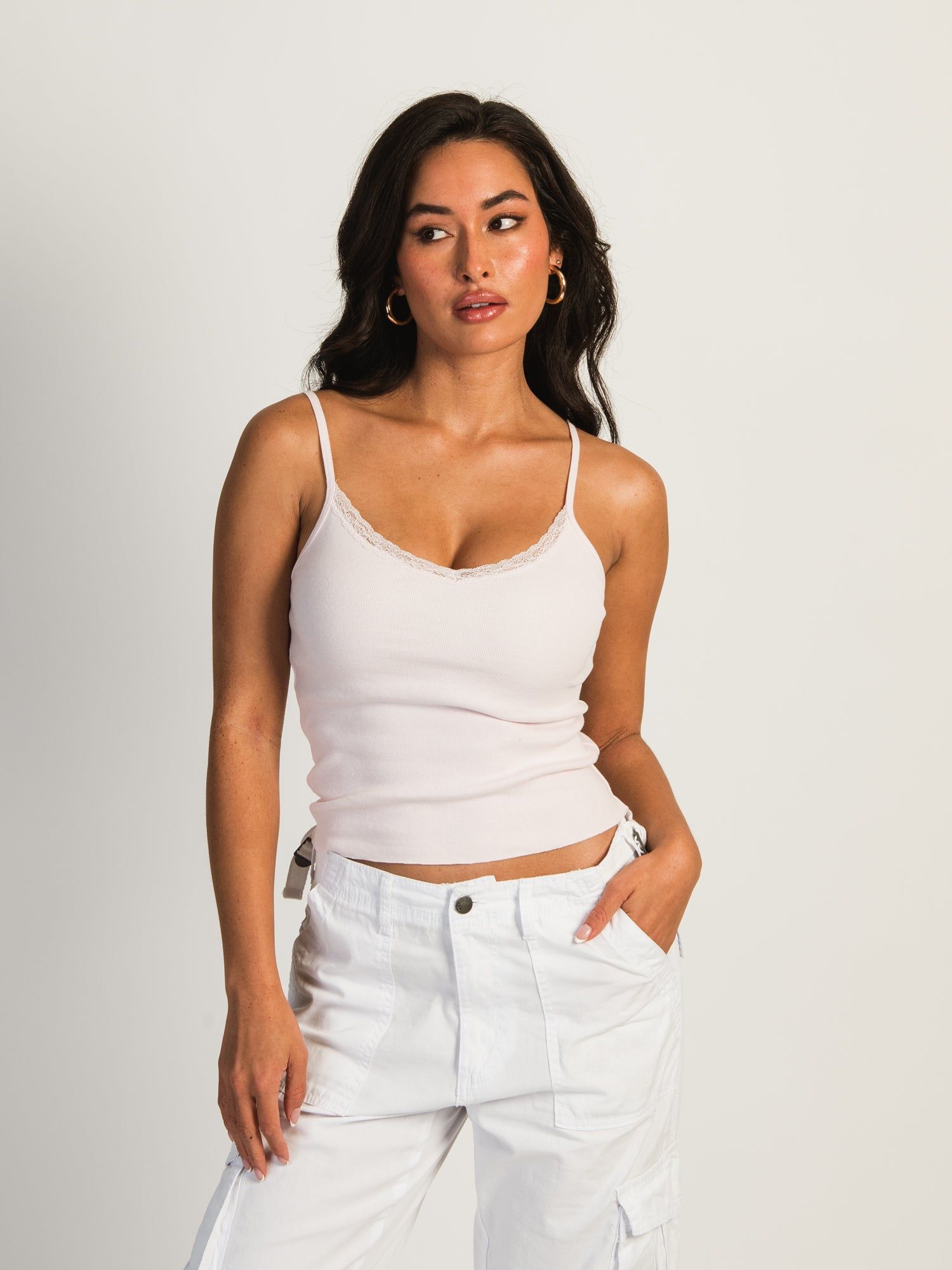 HARLOW ISLA TANK - BABY PINK sold by Harlow