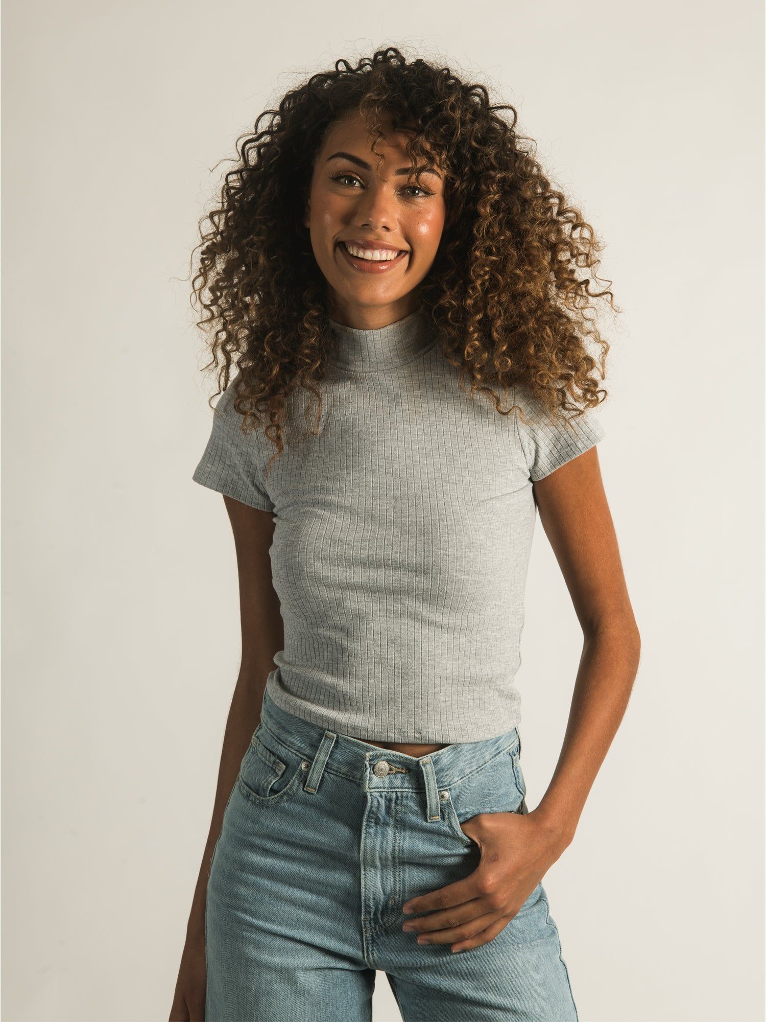 HARLOW PHEOBE SLIM MOCKNECK sold by Harlow