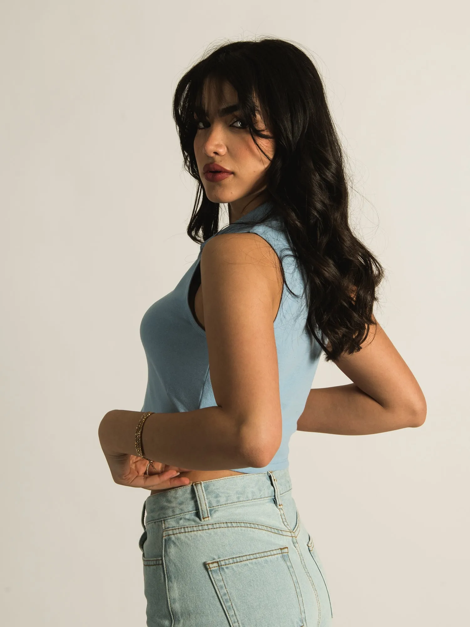 HARLOW NAOMI POLO TANK TOP sold by Harlow product image thumbnail 4