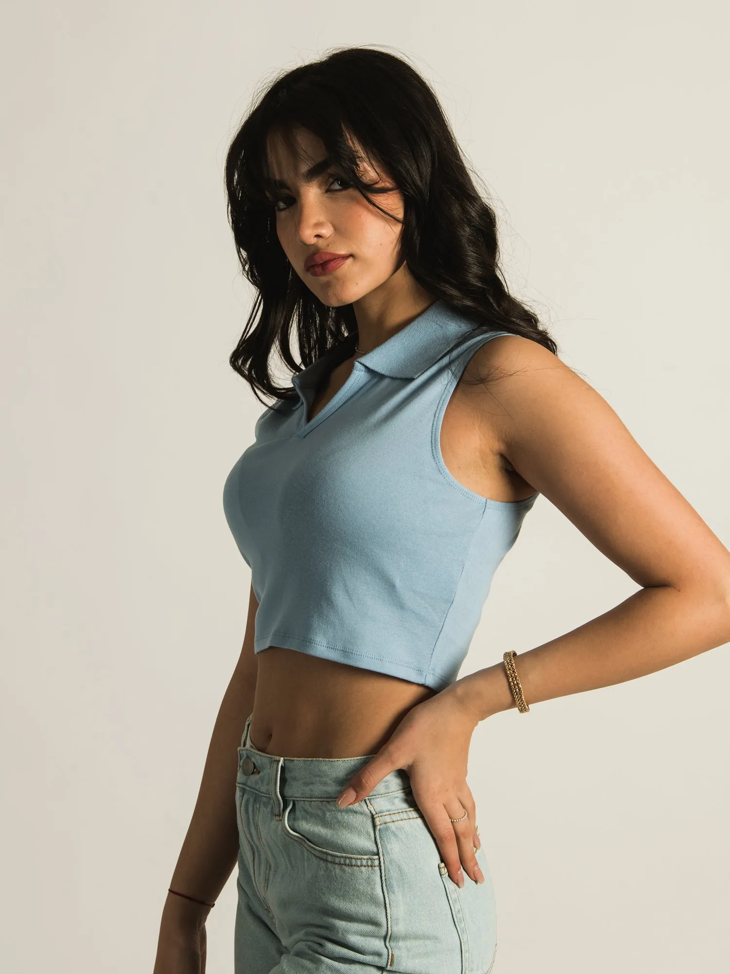 HARLOW NAOMI POLO TANK TOP sold by Harlow product image thumbnail 2