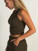 HARLOW MACY TANK TOP - GREEN sold by Harlow