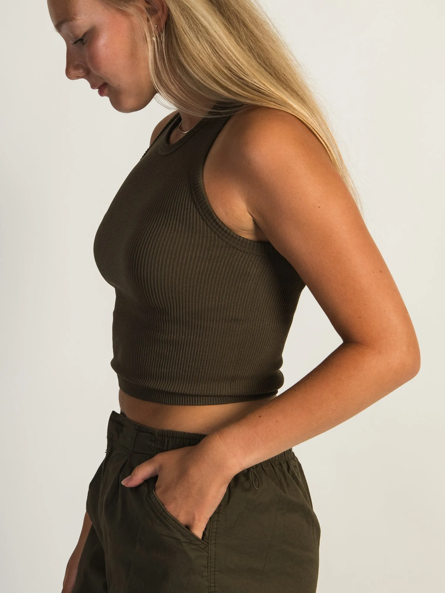 HARLOW MACY TANK TOP - GREEN sold by Harlow product image thumbnail 2